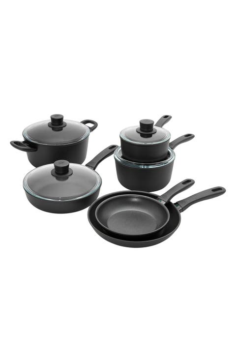 10-Piece Nonstick Cookware Set