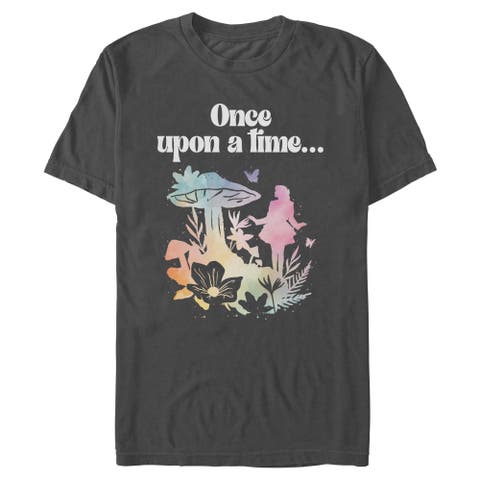 Men's Descendants Wicked Wonderland Watercolor Once Upon a Time  Graphic T-Shirt