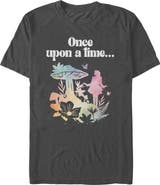 Descendants Men's Descendants Wicked Wonderland Watercolor Once Upon a Time Graphic T-Shirt