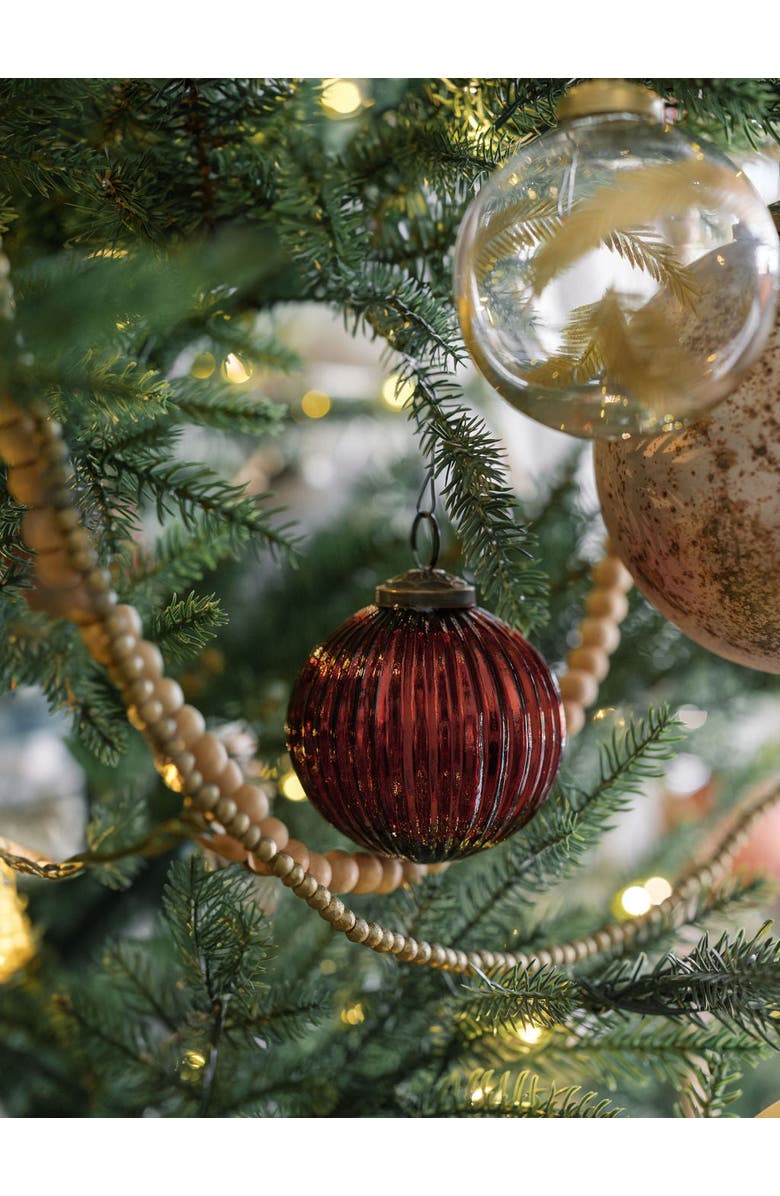 CG Hunter 3" Mercury Glass Bordeaux Assorted Style Ornament, Alternate, color, Bordeaux