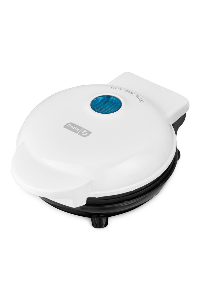 Mini Waffle Maker, Main, color, WHITE