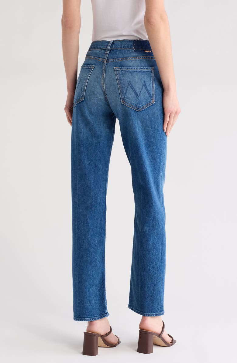 MOTHER The Thrasher Skimp High Waist Straight Leg Jeans, Alternate, color,