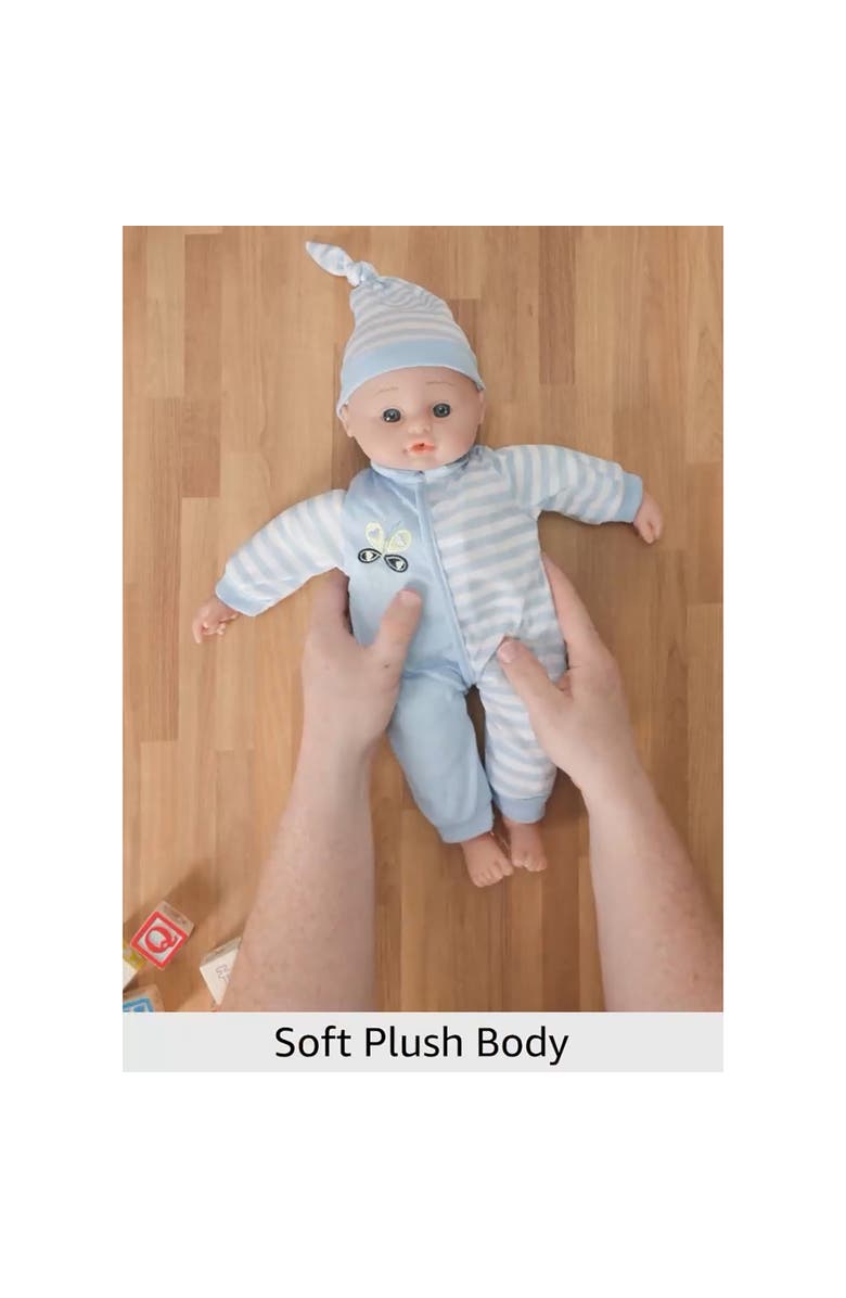 Lissi 16 Inch Talking Baby Doll, Striped Butterfly, Alternate, color, Multicolored