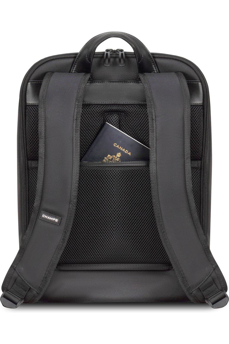 all weather laptop backpack OIWAS 15.6" Lightweight Water-Resistant Travel Bag with USB Port Black and perfect for travel Champs Onyx Everyday Backpack -