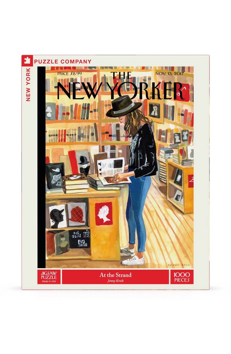 NEW YORK PUZZLE COMPANY At the Strand 1000 Piece Puzzle, Main, color, NO COLOR