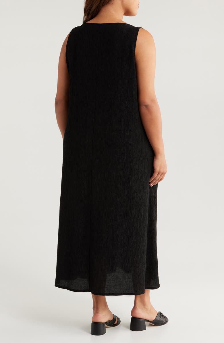 Eileen Fisher V-Neck Shift Dress, Alternate, color,