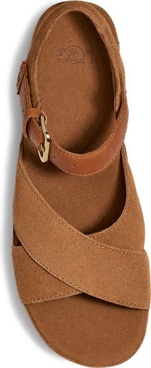 Aubrey Ankle Strap Platform Sandal