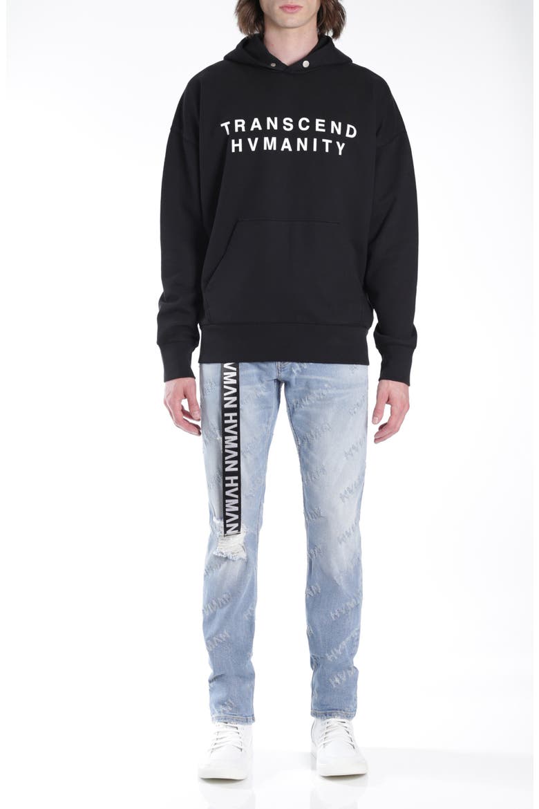Logo Graphic Hoodie, Alternate, color, BLACK/ BRAIN