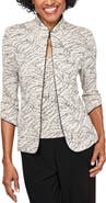 Alex Evenings Foiled Print Twinset