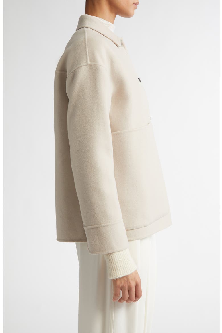 Calla Wool Coat, Alternate, color, ECRU