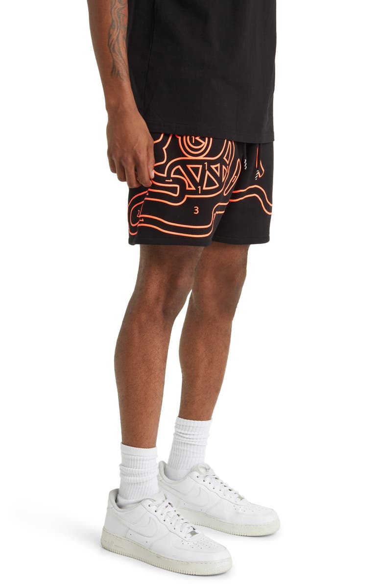 ICECREAM Over and Out Sweat Shorts, Alternate, color, 