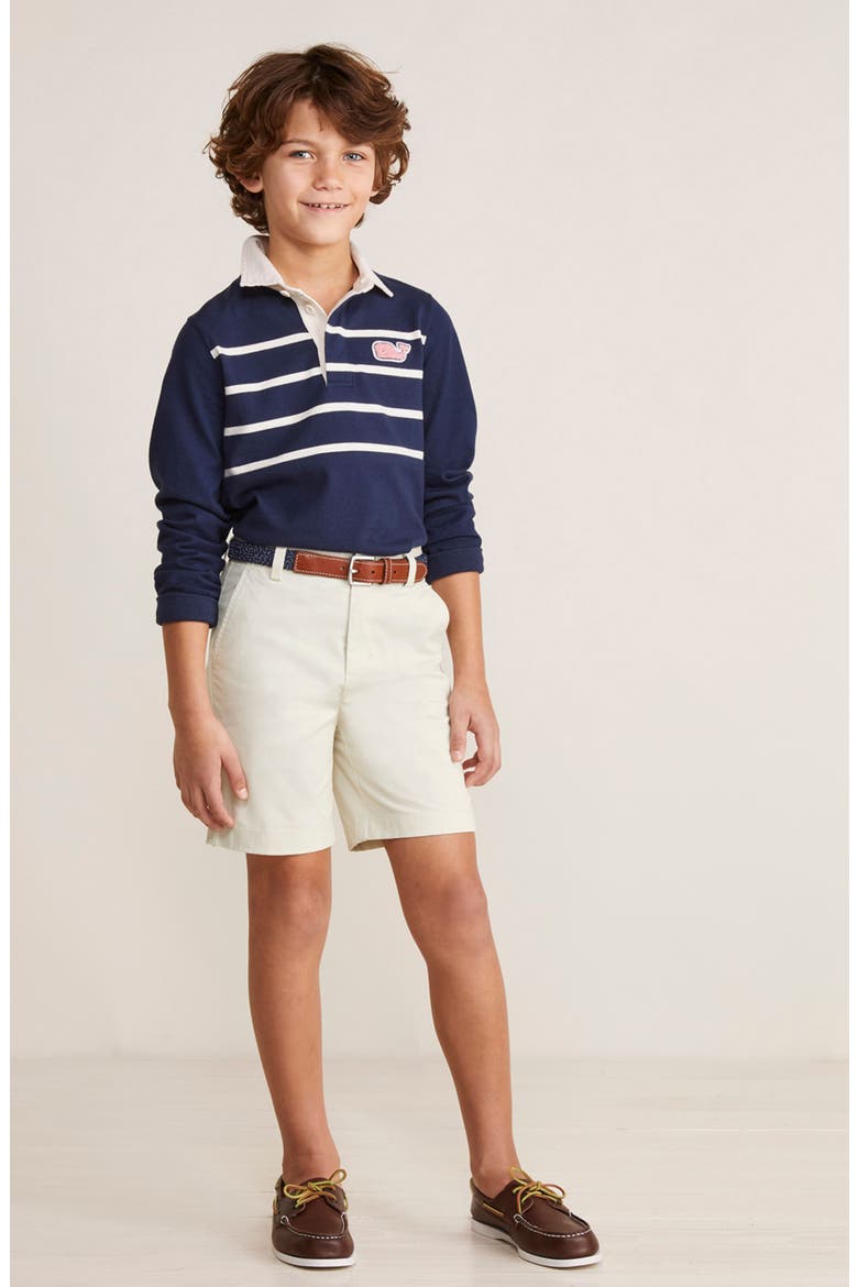Kids' Breaker Stretch Cotton Chino Shorts, Alternate, color, STONE