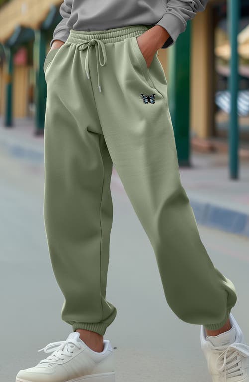 Dalix Womens Butterfly Heavy Weight Fleece Sweatpant Pant