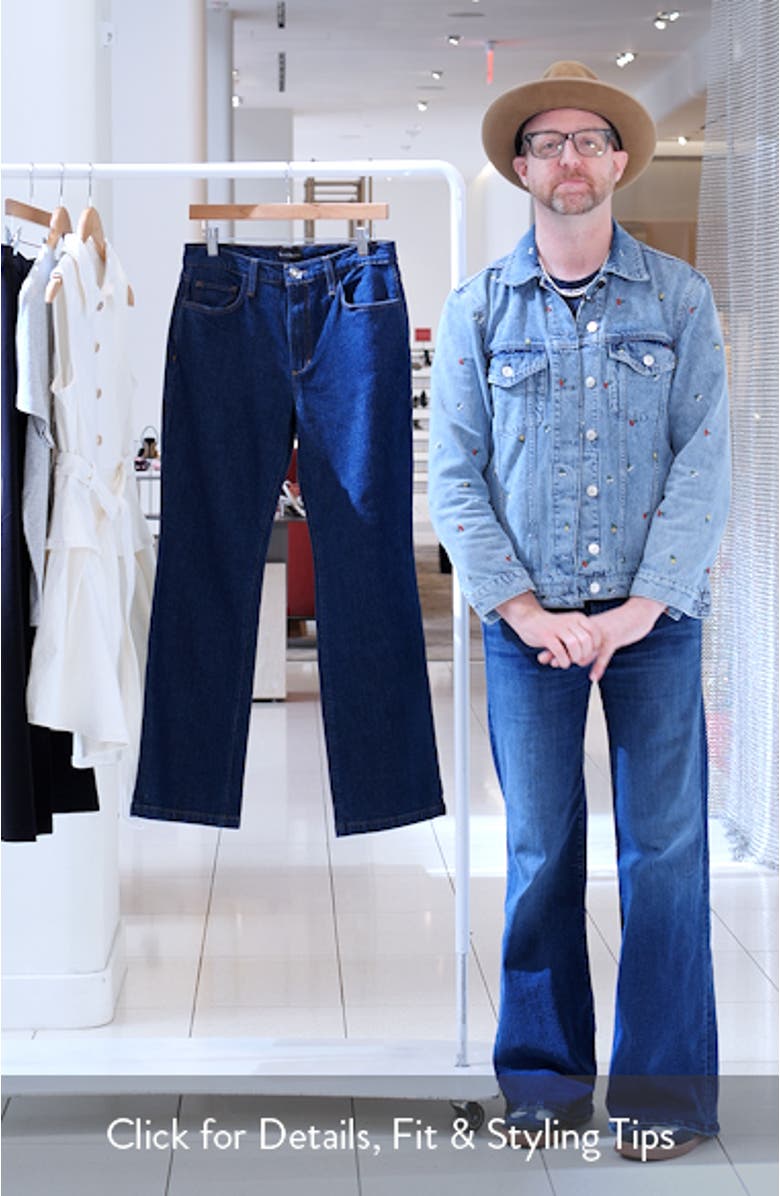 The Morgan Shortie High Waist Bootcut Jeans, sales video thumbnail