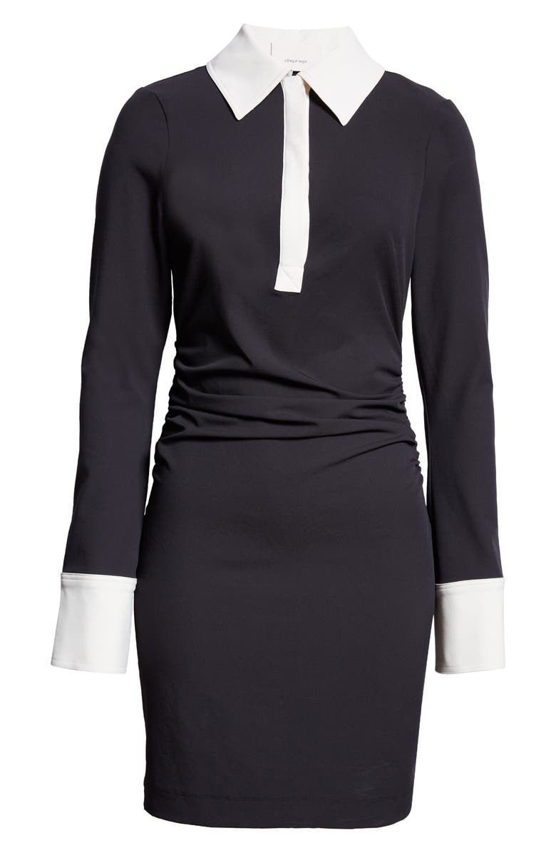 Cinq à Sept Elowen Long Sleeve Shirtdress, Alternate, color,