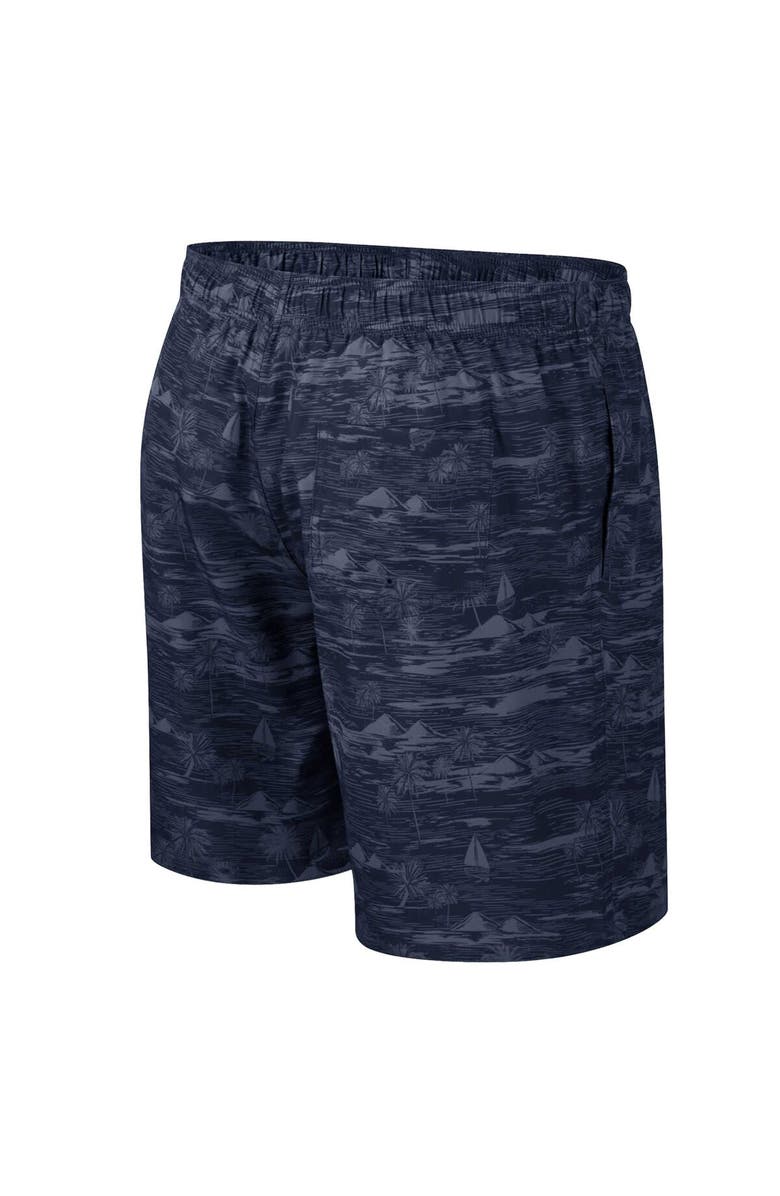 COLOSSEUM Men's Colosseum Navy Auburn Tigers Ozark Swim Shorts, Alternate, color, 