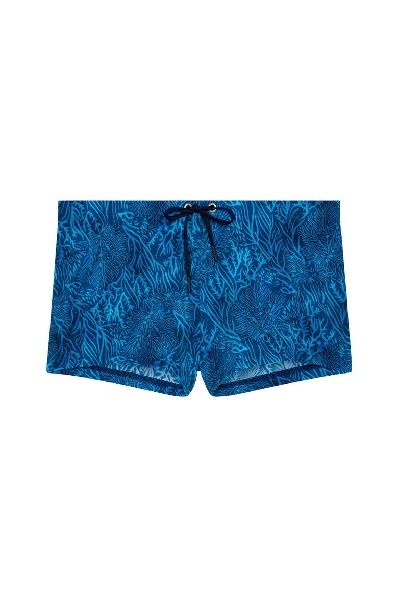 Panarea Swim Shorts, Main, color, Blue Print