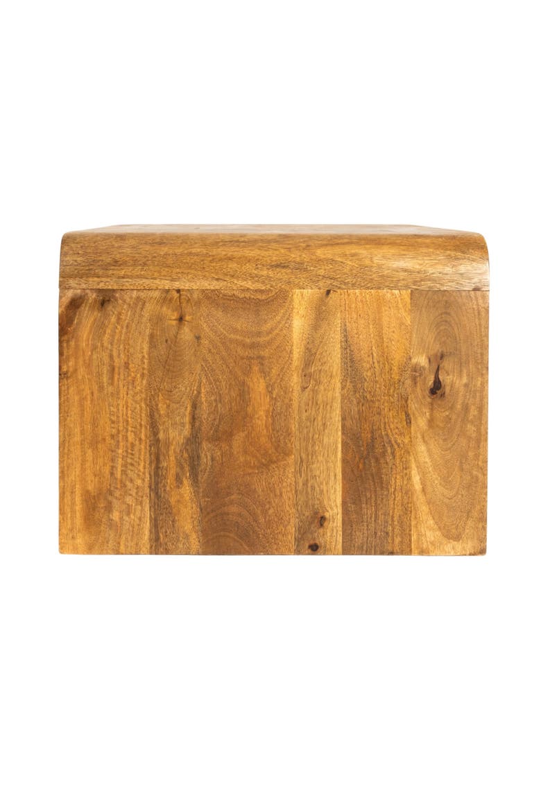 Waterfall Edge Coffee Table, Alternate, color, Natural