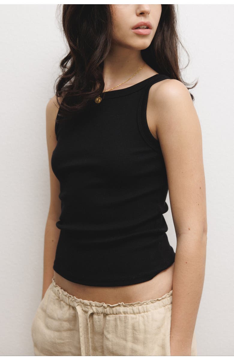 VIR VITA Noémie Tank, Alternate, color, Black