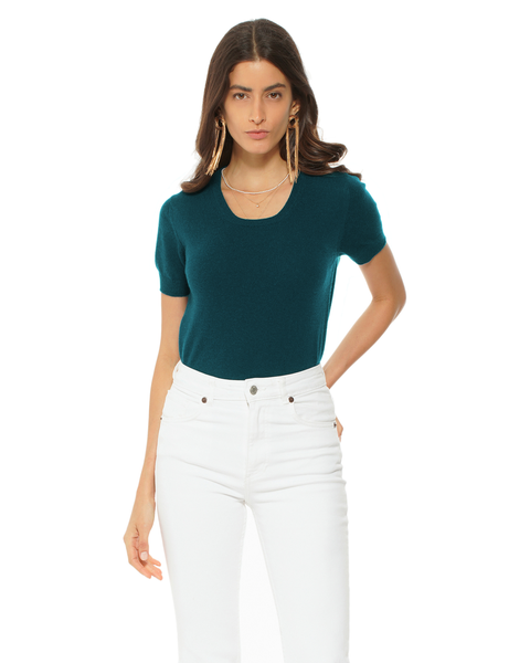 Pure Cashmere Featherlight Knit Tee