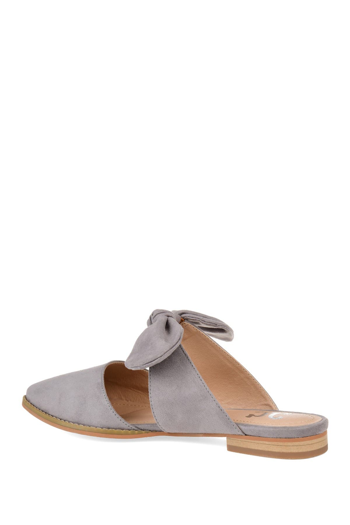 Journee Collection JOURNEE Telulah Bow Mule, Alternate, color, Grey