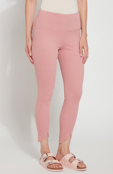 Lynette Scallop Hem Crop Skinny Jeans