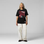 Mitchell & Ness Women's Mitchell & Ness Black Kansas City Chiefs Team Dynamic Boyfriend T-Shirt