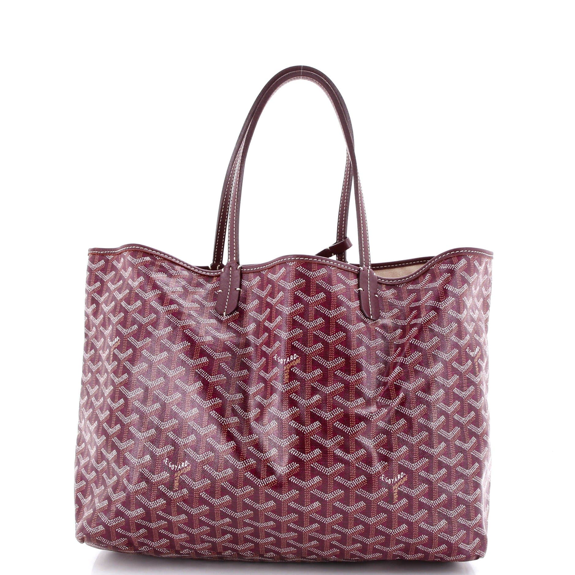 Pre-Owned Goyard Saint Louis Tote Coated Canvas PM, Main, color, 