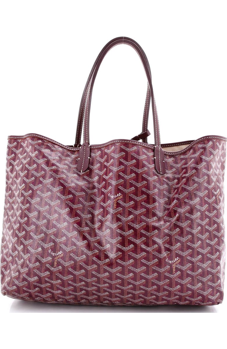 Pre-Owned Goyard Saint Louis Tote Coated Canvas PM, Main, color,