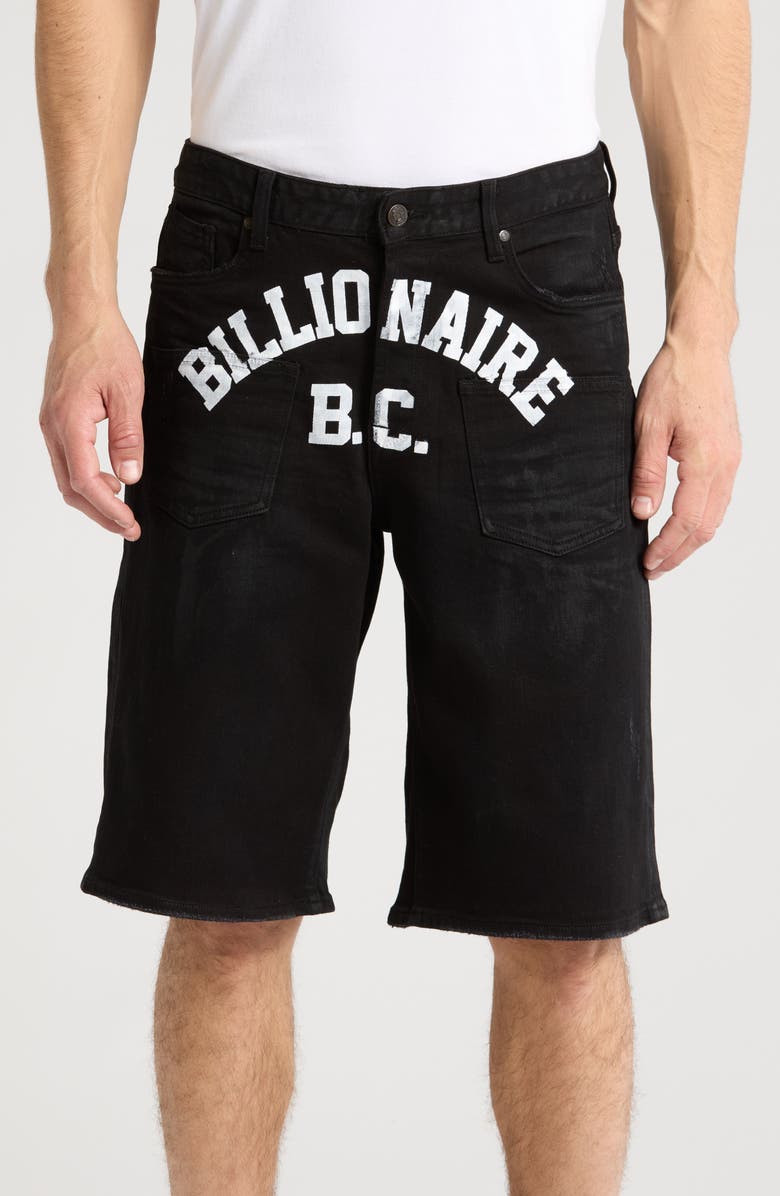 Billionaire Boys Club Off World Nonstretch Denim Shorts, Main, color,