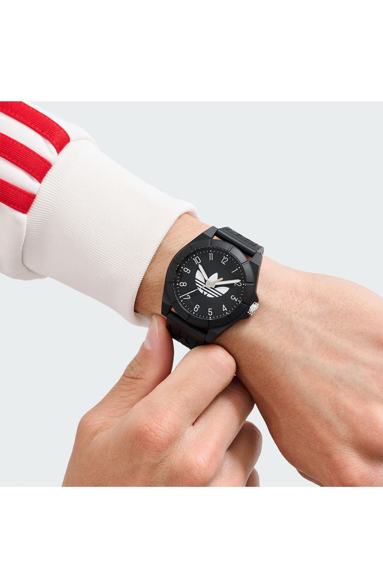 adidas Poject Four Resin Strap Watch, 41mm, Alternate, color,