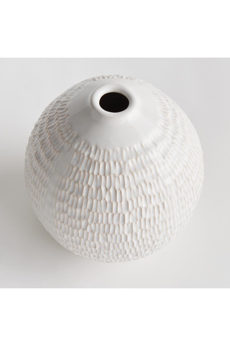 Nereus Vase Large, Alternate, color, White