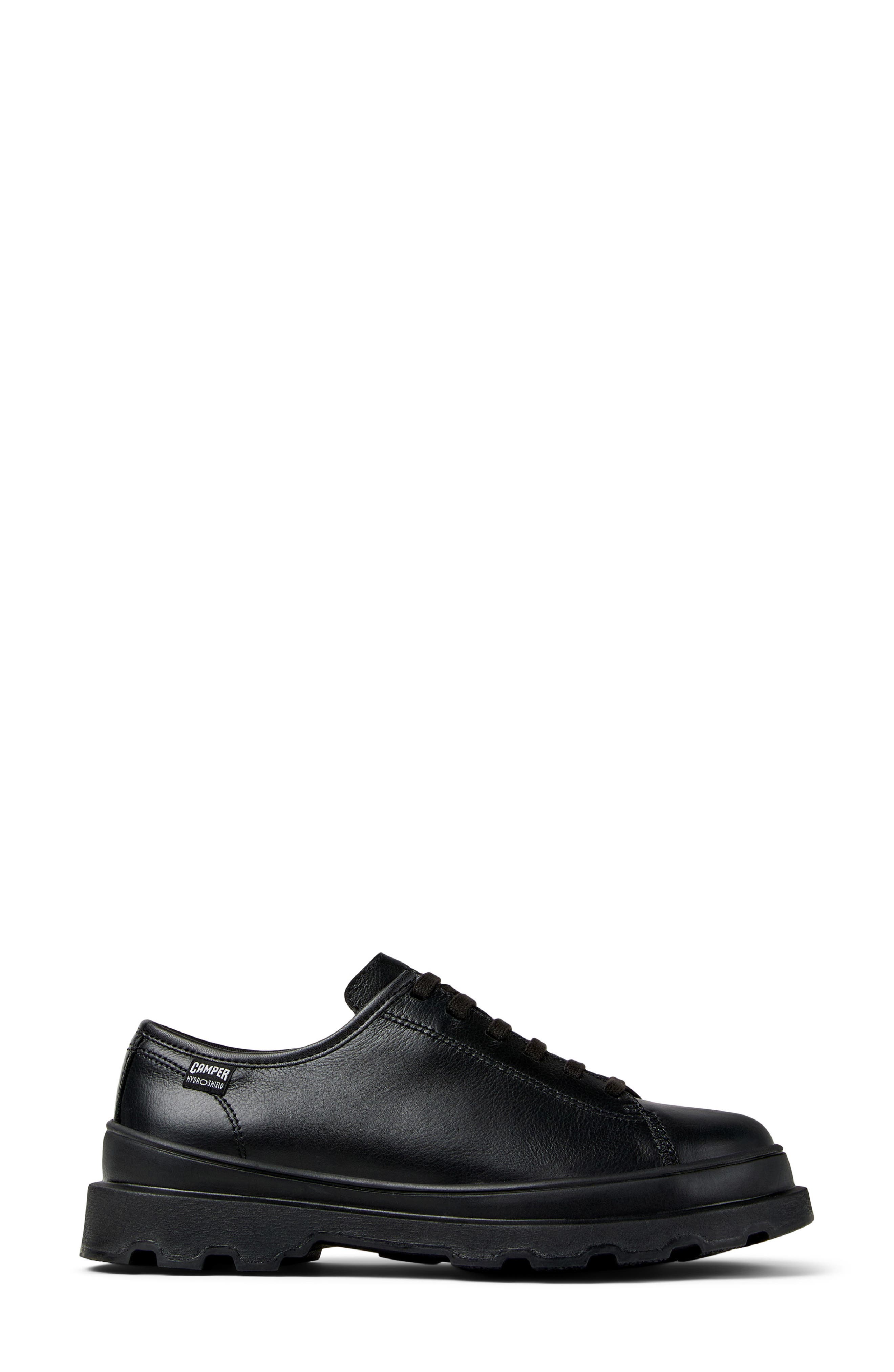 Brutus Leather Derby, Alternate, color, BLACK