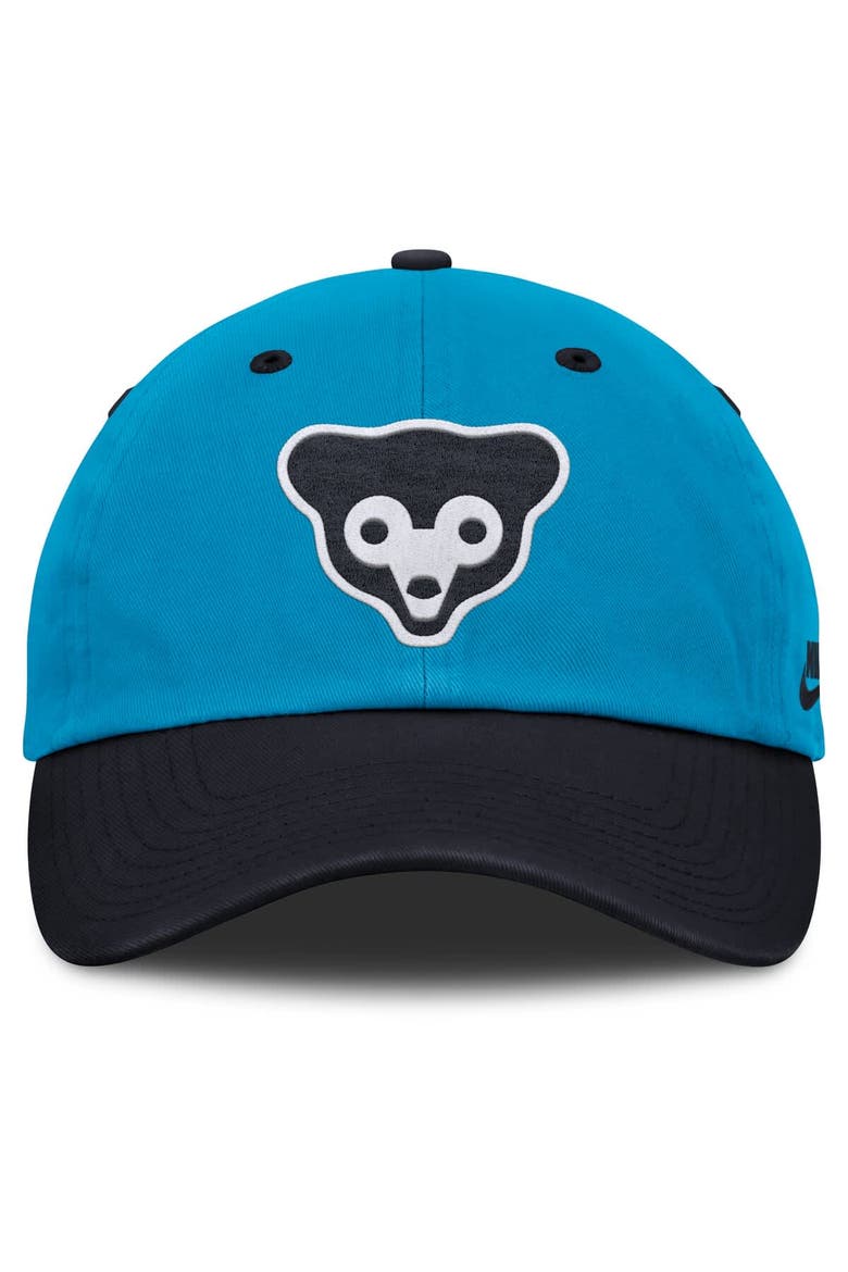 Men's Nike Blue/Navy Chicago Cubs Neon 90s Club Adjustable Hat, Alternate, color, Blue
