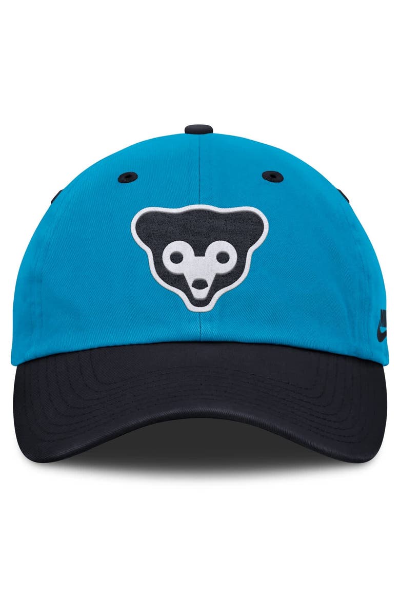 Nike Men's Nike Blue/Navy Chicago Cubs Neon 90s Club Adjustable Hat, Alternate, color, Blue