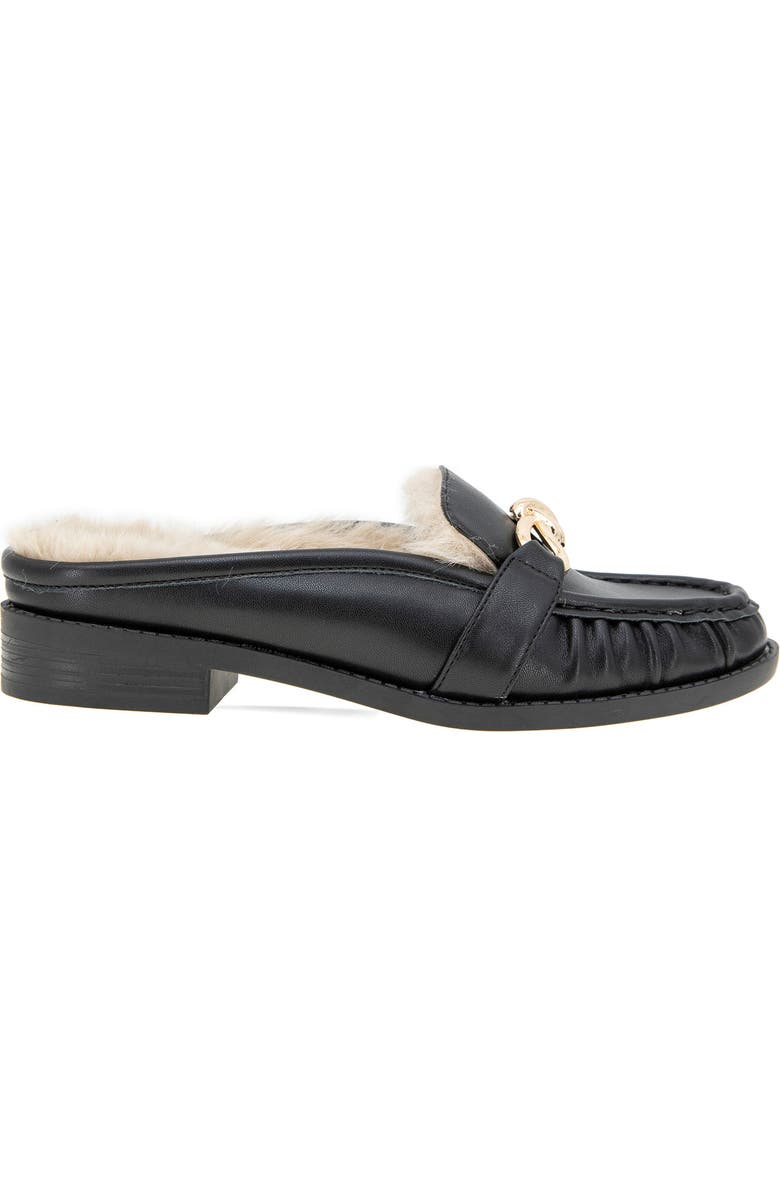 BCBGeneration Kaara Mule, Alternate, color, Black Fur