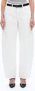Bayeas Low Rise Barrel Cargo Jeans