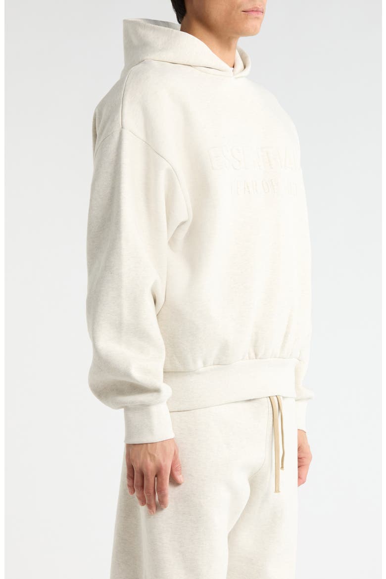 Classic Cotton Blend Hoodie, Alternate, color, OATMEAL HEATHER