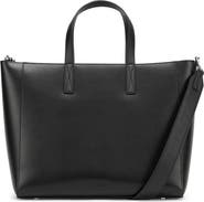 CALPAK Haven Faux Leather 16-Inch Laptop Tote