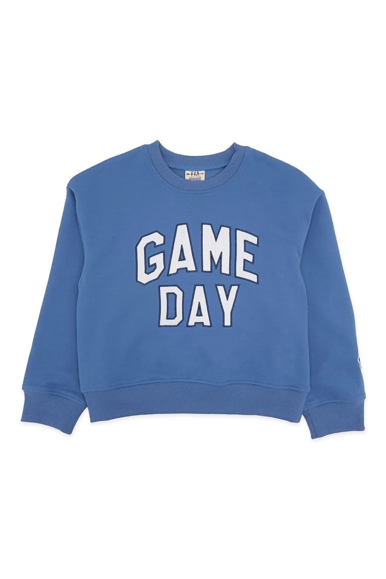 Ryder Game Cotton Blend Graphic Sweatshirt, Main, color, COBALT