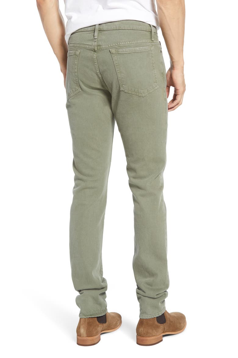 L'Homme Slim Fit Jeans, Alternate, color, DEEP ARMY