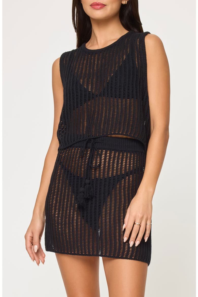 Sander Open Stitch Cover-Up Tank video