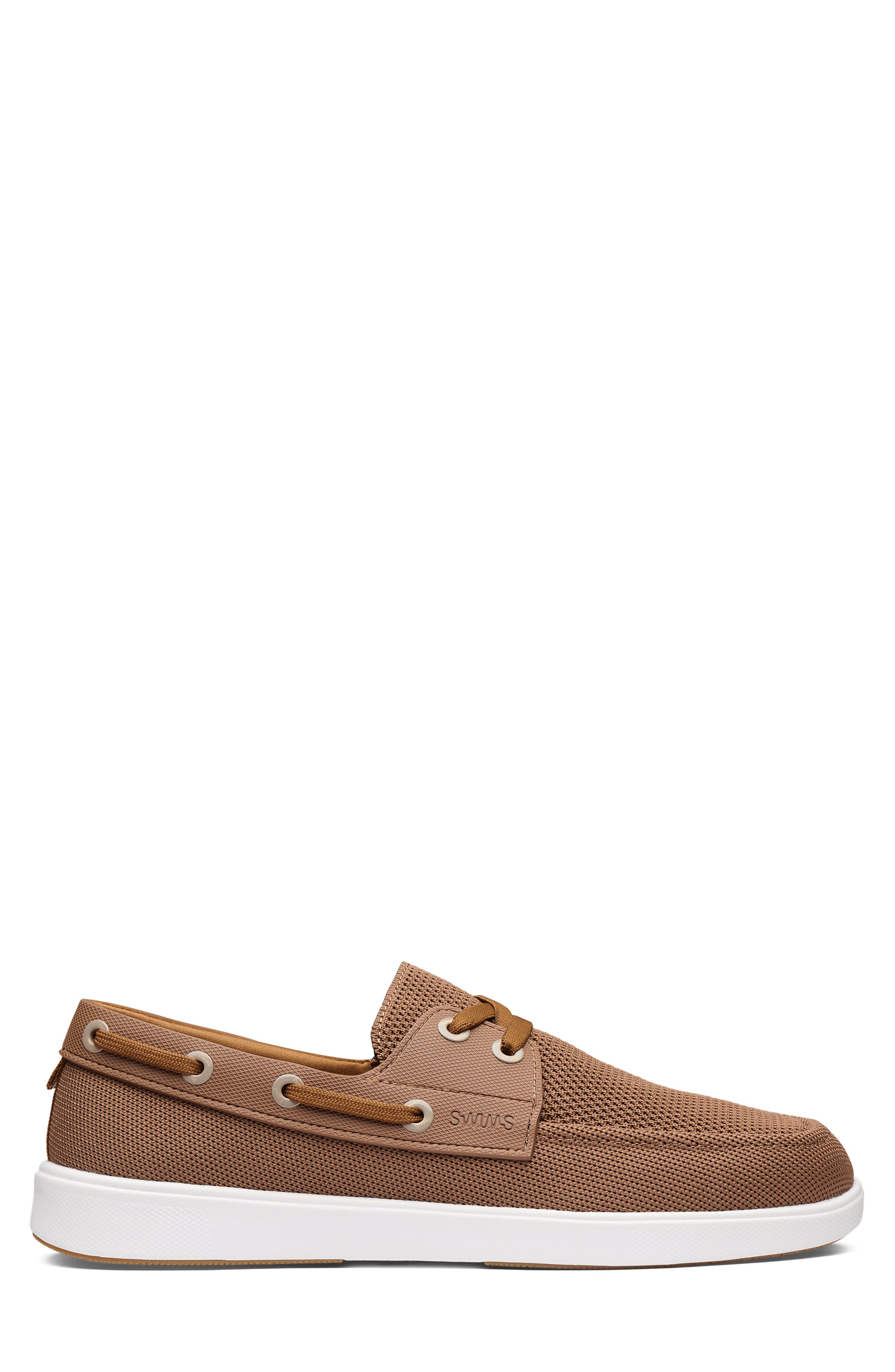 Breeze Boat Shoe, Alternate, color, COGNAC/ WHITE/ GUM