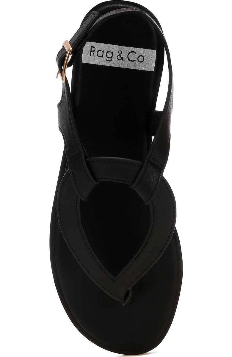 Rag & Co Torad Slingback Sandal, Alternate, color, Black