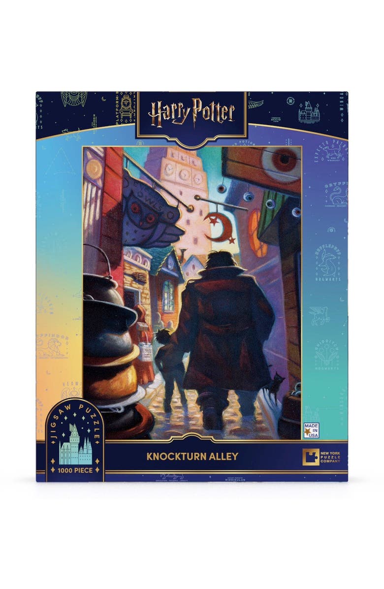 NEW YORK PUZZLE COMPANY Knockturn Alley 1000 Piece Puzzle, Main, color, NO COLOR