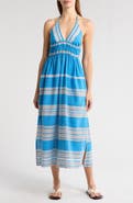 lemlem Gete Hand Woven Cotton Cover-Up Dress
