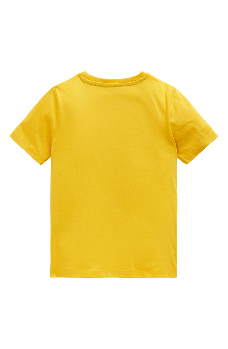 Mini Boden Kids' Excavator Bouclé Cotton Graphic T-Shirt, Alternate, color, 