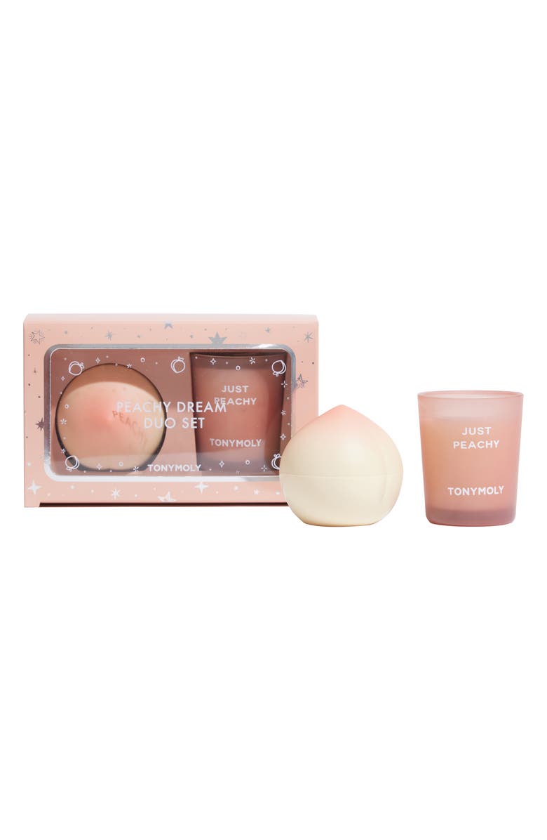 TONYMOLY Holiday Peachy Dream Duo Set, Main, color, 