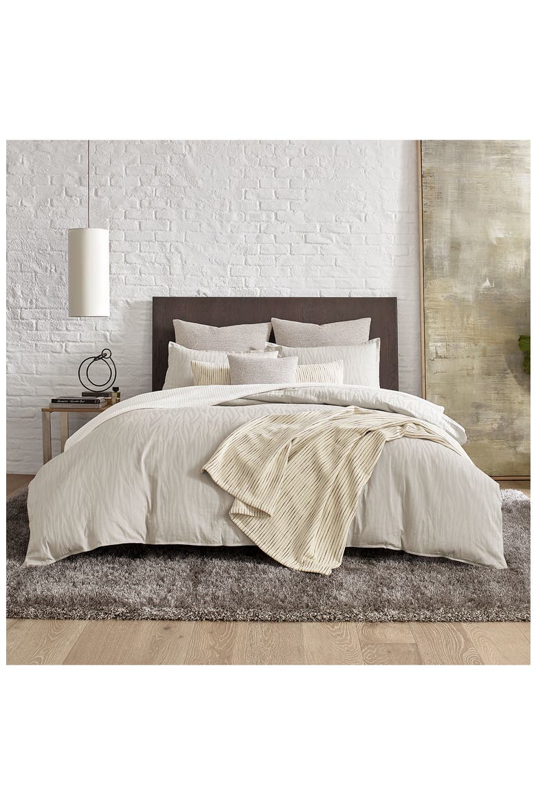 Chenille Throw Pillow Cover, Alternate, color, IVORY/ MINK BROWN