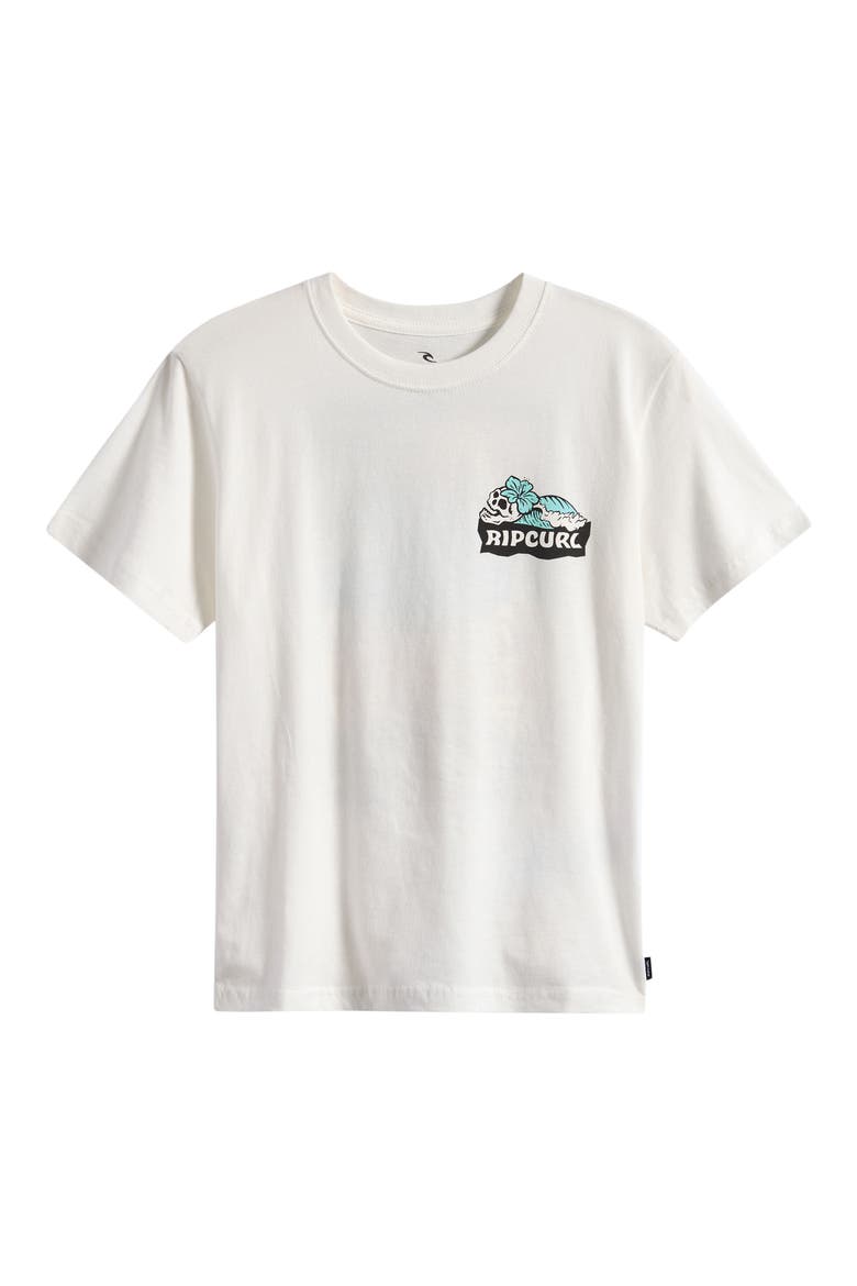 Kids' Sunset Sesh Cotton Graphic T-Shirt, Main, color, BONE